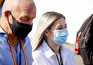 Victoria Verstappen, Max Verstappen's sister, before the Dutch Grand Prix at Zandvoort. Source: Getty
